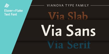 Vianova Sans Pro Font Poster 1