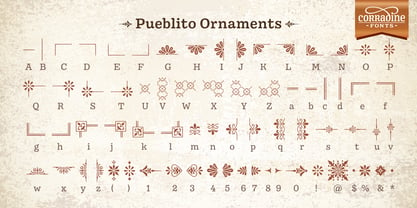 Pueblito Font Poster 6