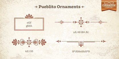 Pueblito Font Poster 5