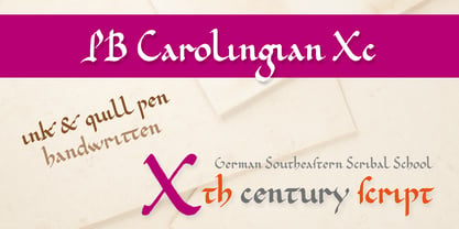 PB Carolingian Xc Font Poster 3