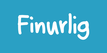 Finurlig Font Poster 6