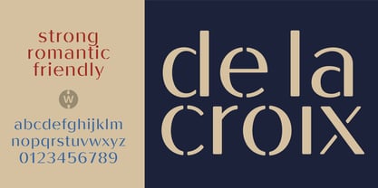 De La Croix Font Poster 5