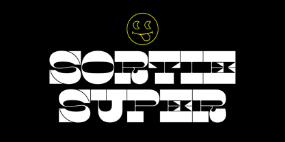 Sortie Super Font Poster 1