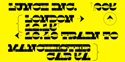 Sortie Super Font Poster 4