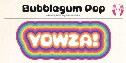 Bubblegum Pop Font Poster 6