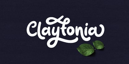 Claytonia Font Poster 1