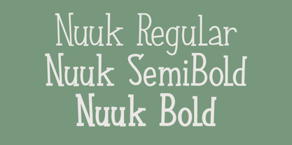 Nuuk Font Poster 8
