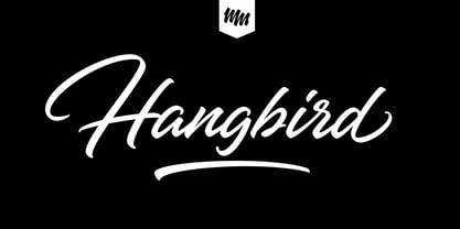 Hangbird Font Poster 1