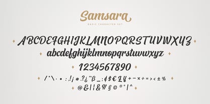 Samsara Font Poster 5