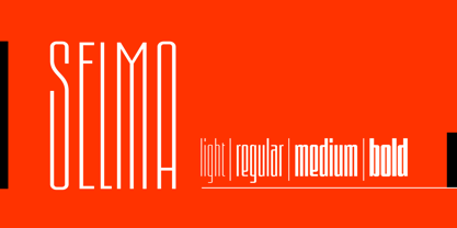 Selma Font Poster 1