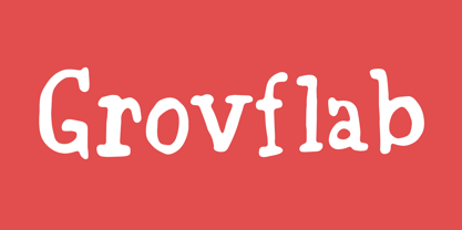 Grovflab Font Poster 7