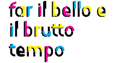 Brutto Font Poster 4