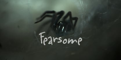 Fearsome Font Poster 6