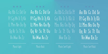 Monly Font Poster 4