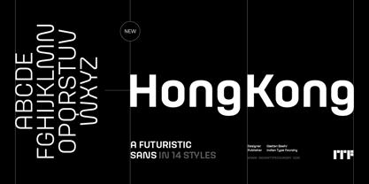 HongKong Font Poster 6