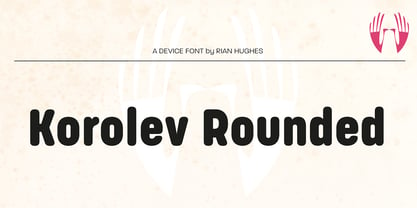 Korolev Rounded Fuente Póster 7