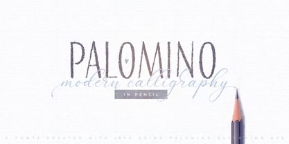 Palomino Font Poster 1