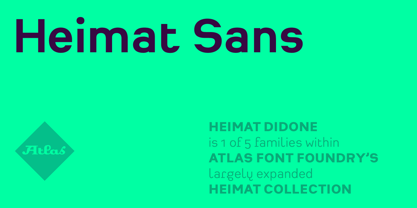 Heimat Sans Fuente Póster 1