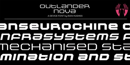 Outlander Nova Font Poster 1
