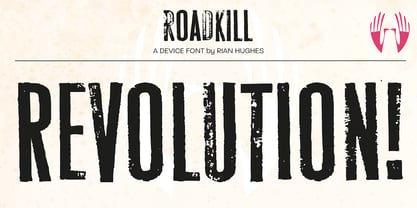 Roadkill Font Poster 9