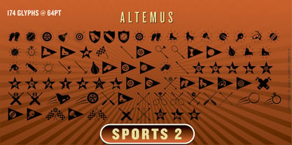 Altemus Sports Font Poster 5