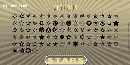 Altemus Stars Fuente Póster 2