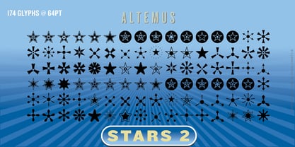 Altemus Stars Fuente Póster 3