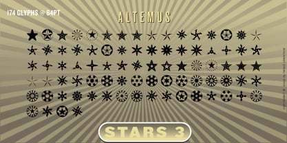 Altemus Stars Fuente Póster 7