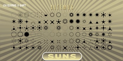 Altemus Suns Fuente Póster 1