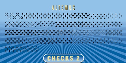 Altemus Checks Font Poster 10