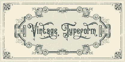 Victorian Fonts Collection Fuente Póster 1