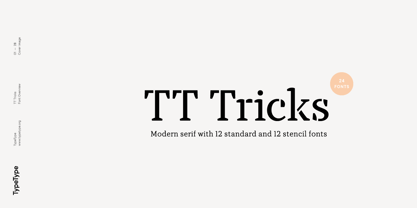 TT Tricks Font Poster 1