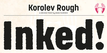 Korolev Rough Font Poster 9