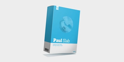 Paul Slab Font Poster 5