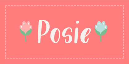 Posie Font Poster 1