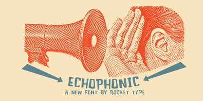 Echophonic Font Poster 1
