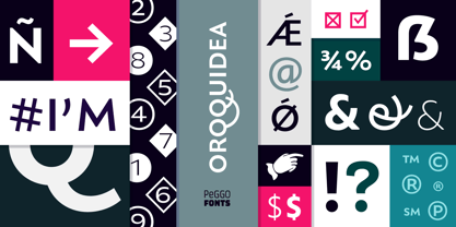 Orqquidea Font Poster 9