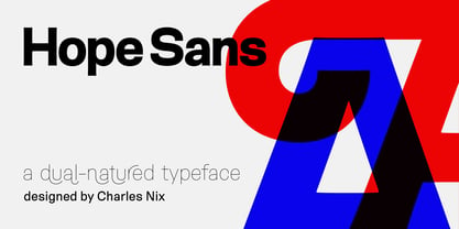 Hope Sans Font Poster 1