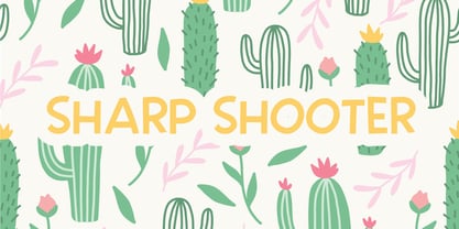 Sharp Shooter Font Poster 1