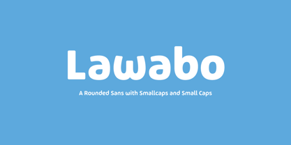 Lawabo Font Poster 1