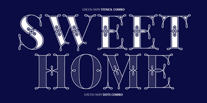 Green Fairy Font Poster 10
