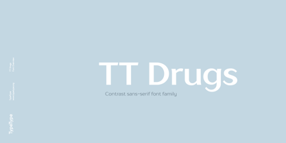 TT Drugs Font Poster 1