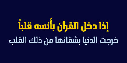 HS Almisk Serif Police Poster 8