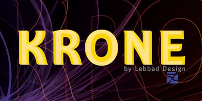 Krone Font Poster 1