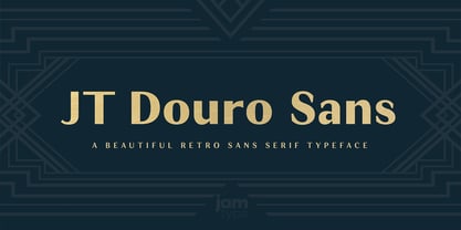 JT Douro Sans Police Poster 1