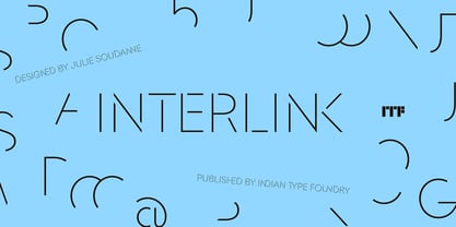 Interlink Font Poster 9