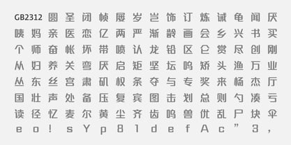 M Finance PRC Font Poster 5