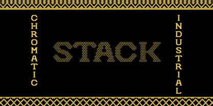 Stack Font Poster 9