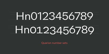 Quarion Font Poster 15