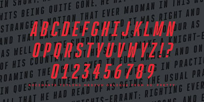 Rocinante Titling Font Poster 6